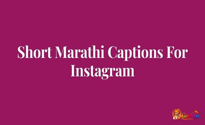 insta post caption marathi