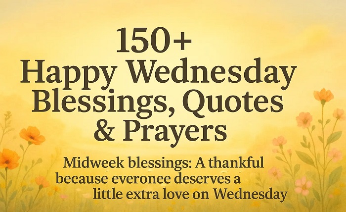wednesday blessings and prayers