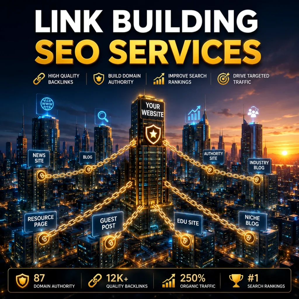 Why Smart Businesses Trust Link Building SEO Services to Grow Their Rankings