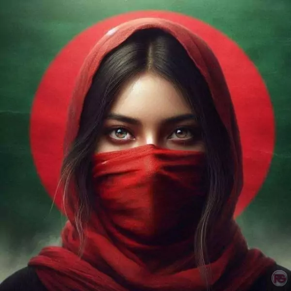 লাল প্রোফাইল পিকচার। red profile picture bangladesh