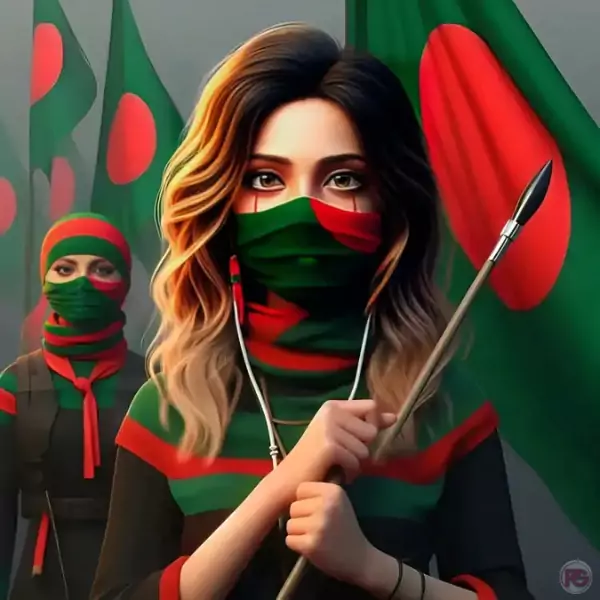 লাল প্রোফাইল পিকচার। red profile picture bangladesh