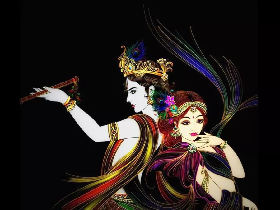 radha krishna picture