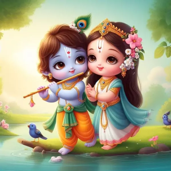 radha krishna picture