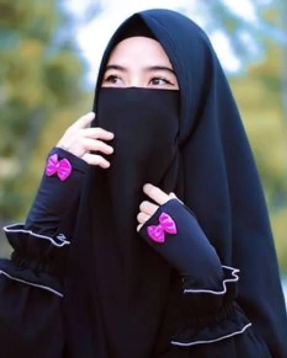 black hijab girl pic