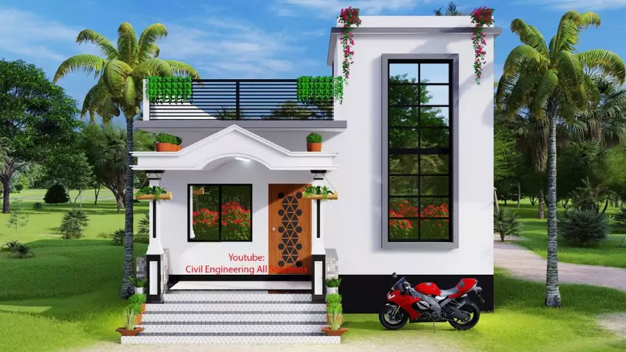 ৩ রুমের বাড়ির ডিজাইন ছবি