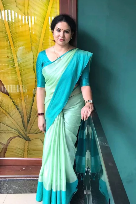 গায়ে হলুদের শাড়ি