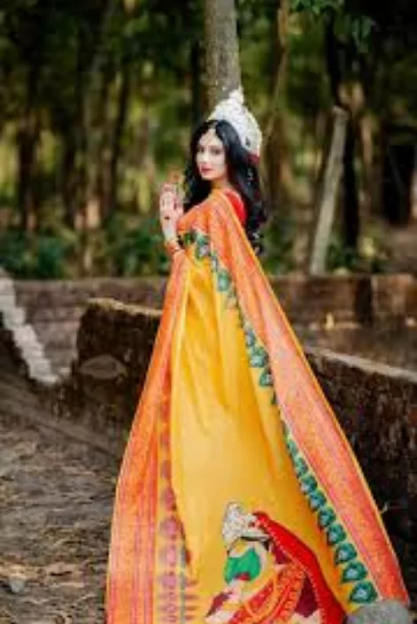 গায়ে হলুদের শাড়ি