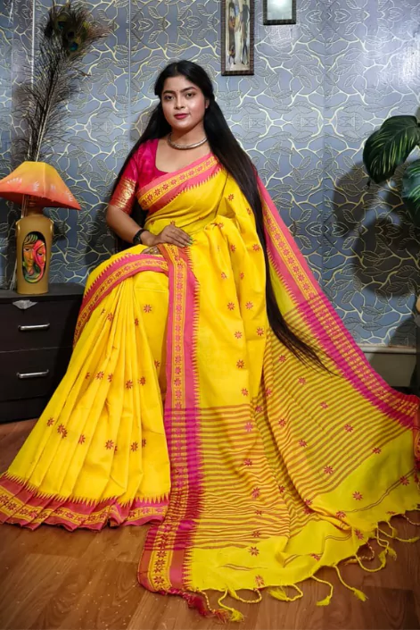 গায়ে হলুদের শাড়ি