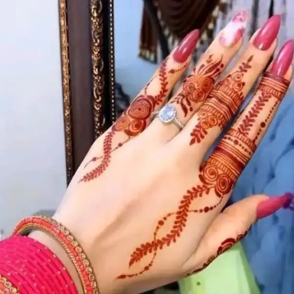 সহজ মেহেদী ডিজাইন