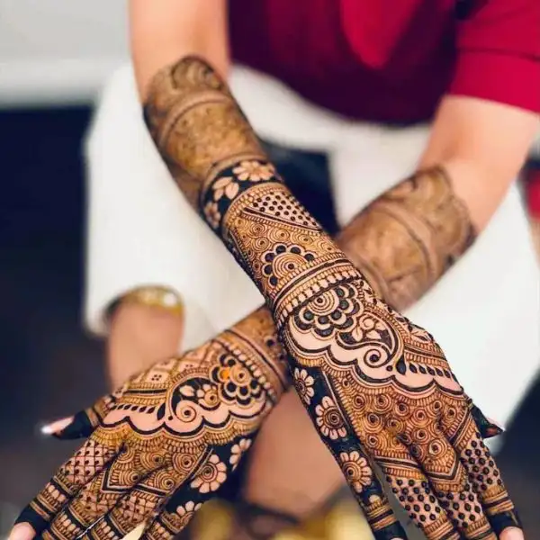 Simple Mehndi Design Photo