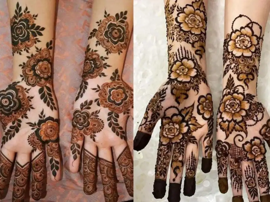 Simple Mehndi Design Photo