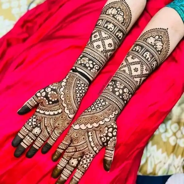 Simple Mehndi Design Photo
