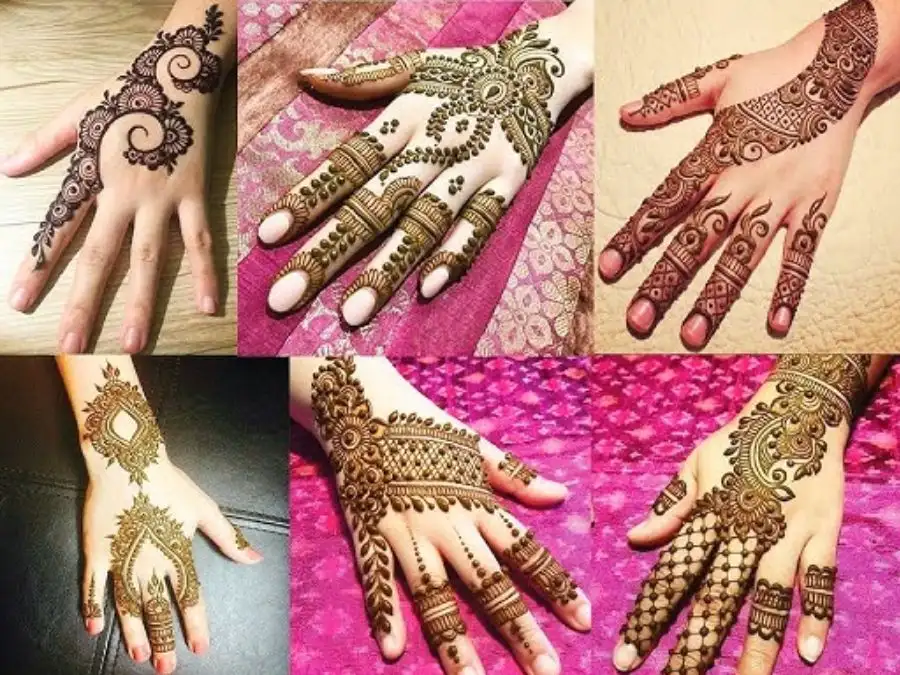 Simple Mehndi Design Photo