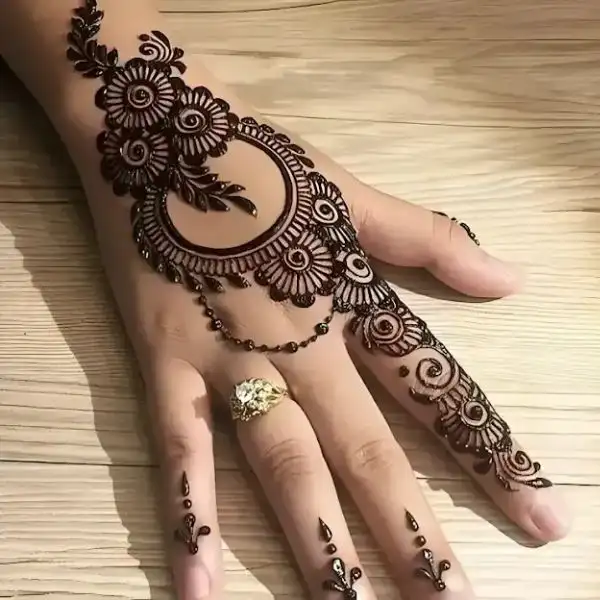 সহজ মেহেদী ডিজাইন