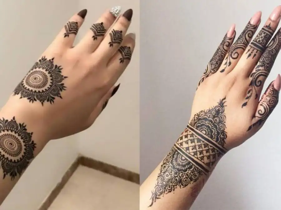 সহজ মেহেদী ডিজাইন