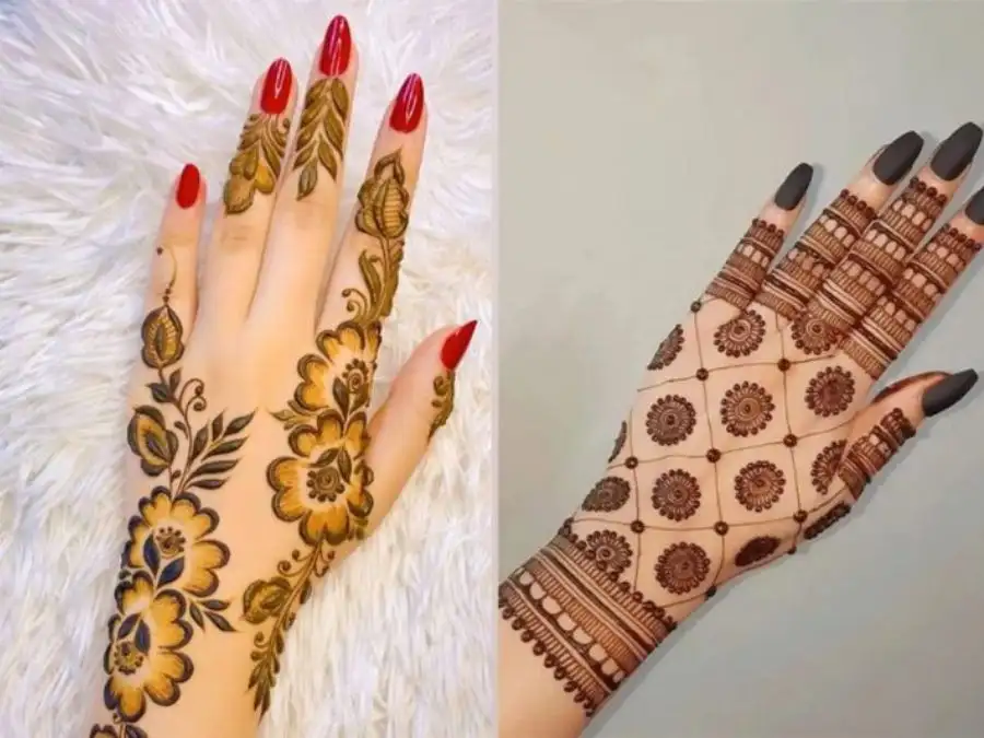 সহজ মেহেদী ডিজাইন