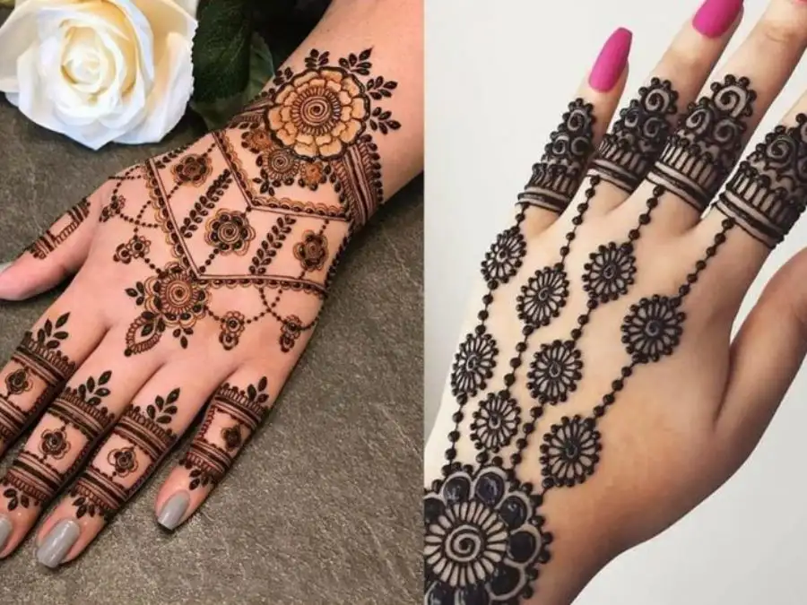সহজ মেহেদী ডিজাইন