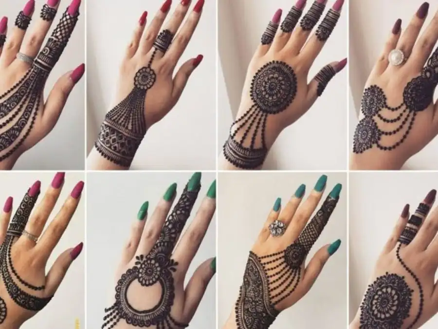 সহজ মেহেদী ডিজাইন