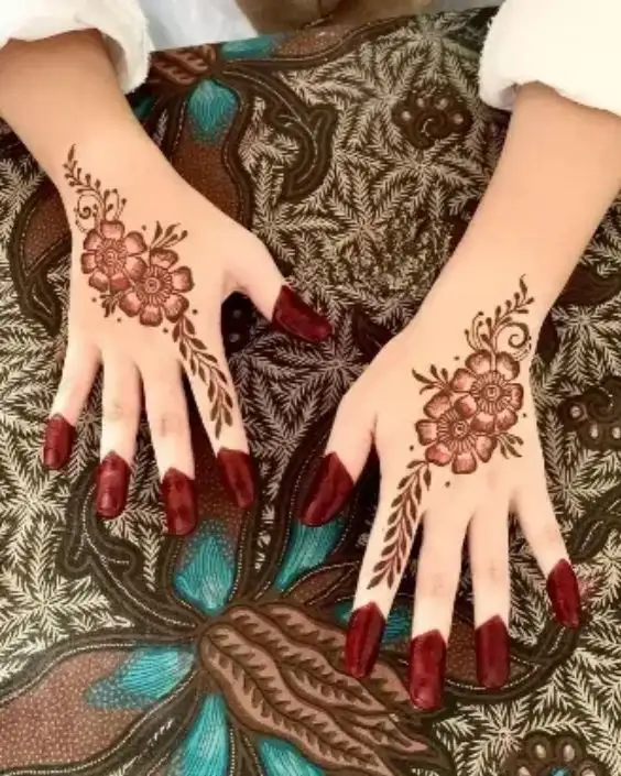 সহজ মেহেদী ডিজাইন