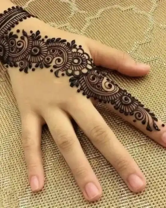 সহজ মেহেদী ডিজাইন