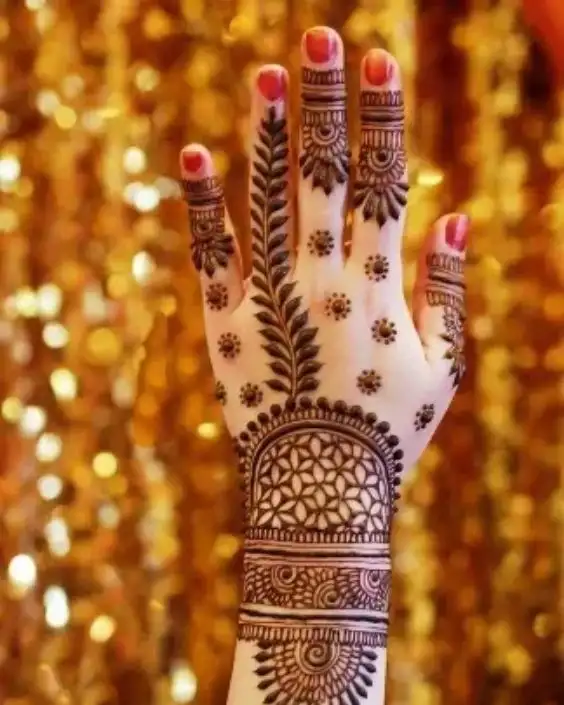 সহজ মেহেদী ডিজাইন