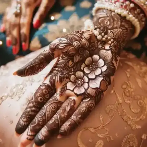 bridal mehndi design gorgeous