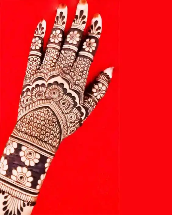 ব্রাইডাল মেহেদী ডিজাইন