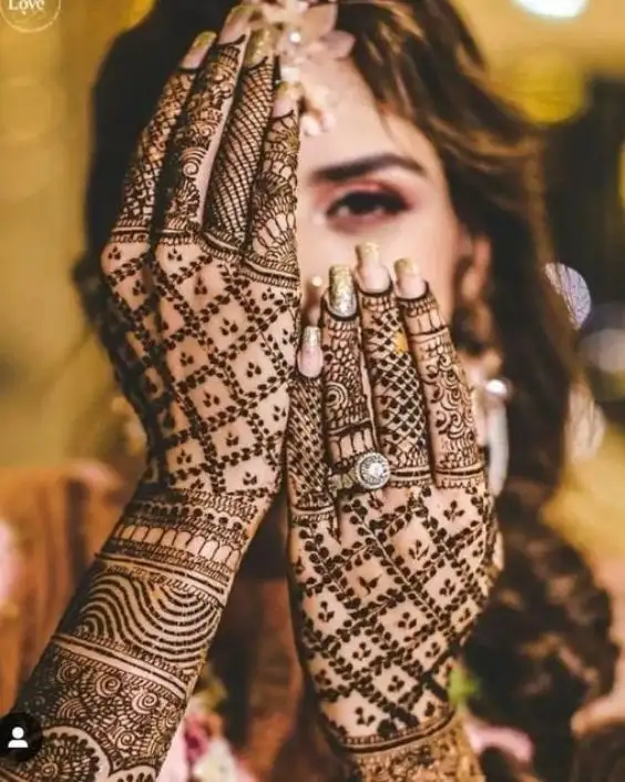 ব্রাইডাল মেহেদী ডিজাইন