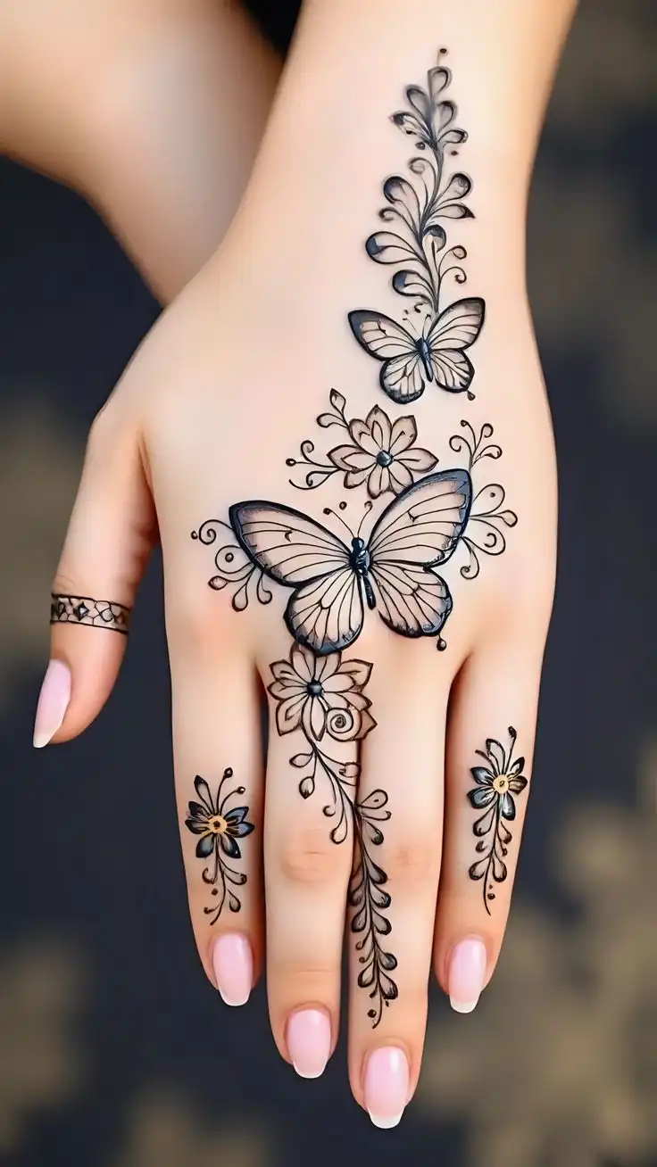Stylish Mehndi Design ┃ স্টাইলিশ মেহেদি ডিজাইন ২০২৫