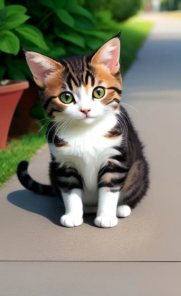 বিদেশি বিড়ালের পিক